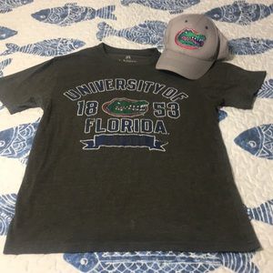 UF Gator Shirt and hat bundle!